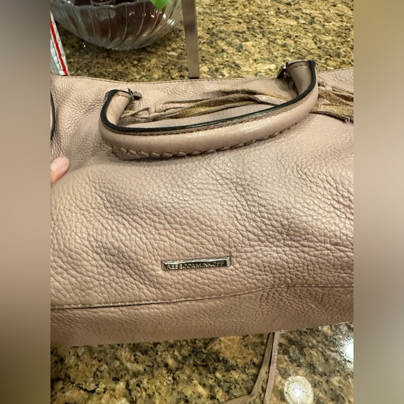 🎄🎄🎄Rebecca Minkoff “Regan” Leather Crossbody Shoulder Handbag - Picture 9 of 12